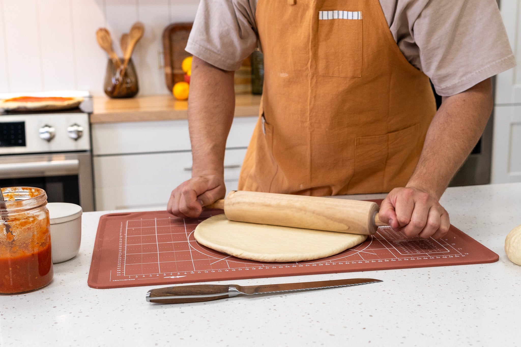 Fresh Milled Flour Pizza Dough