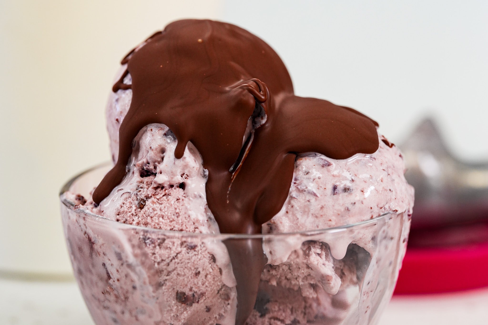 Vanilla Cherry Chip Ice Cream