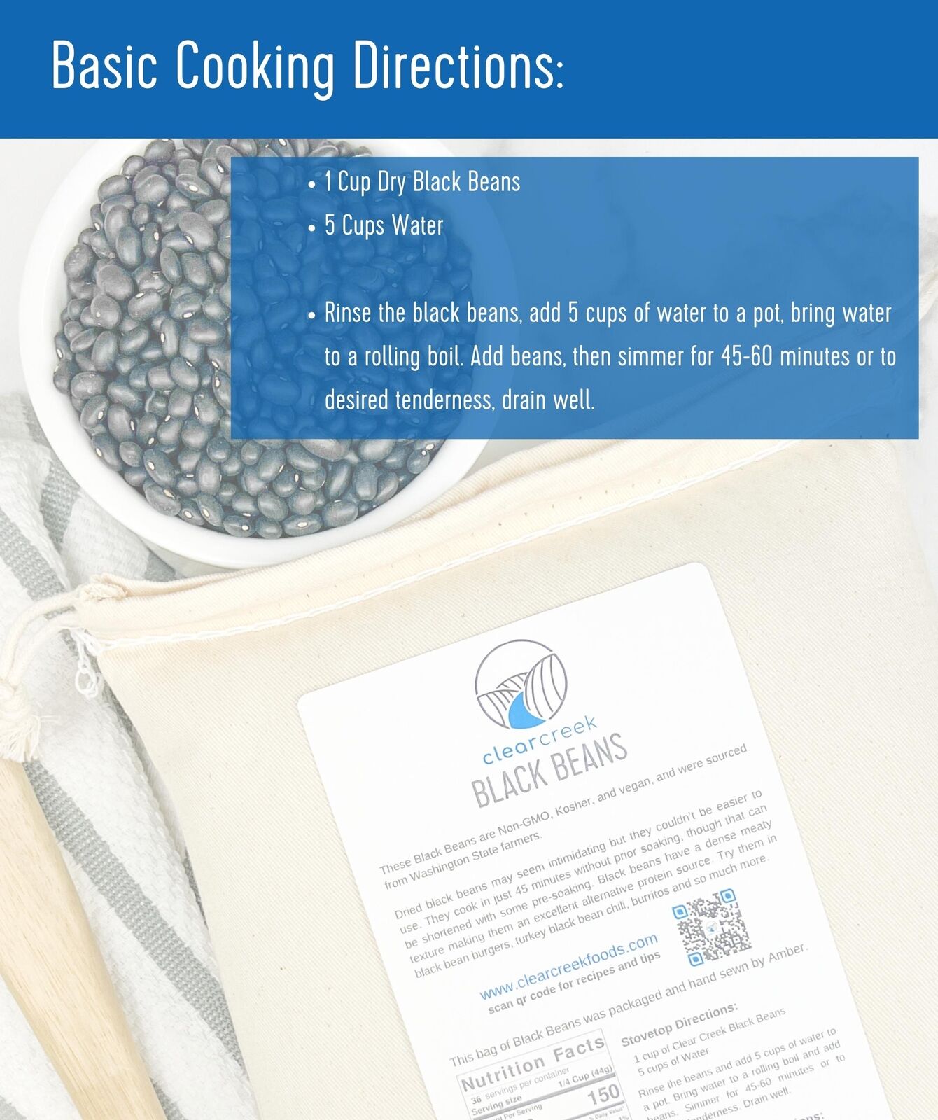 Black Beans | 25 LB