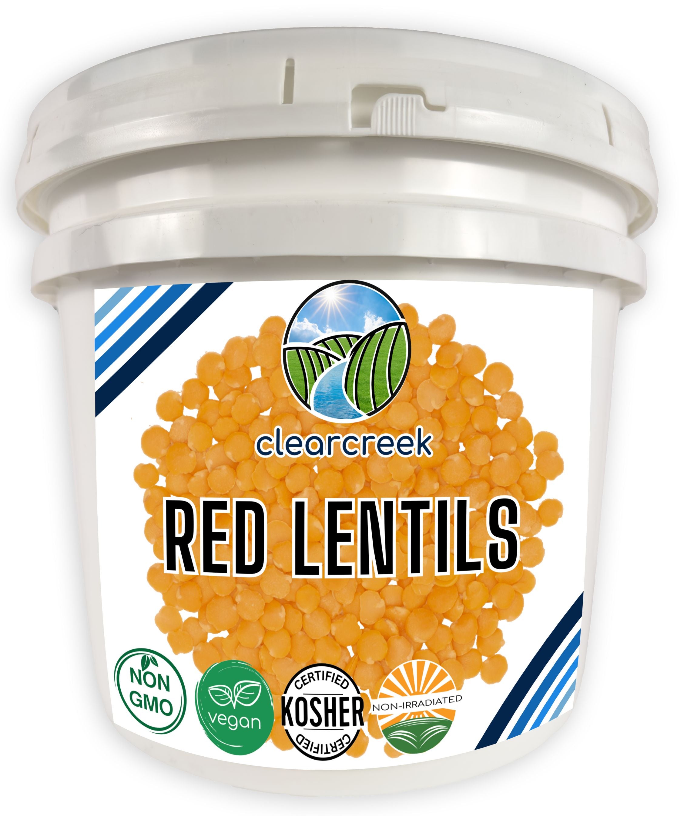 Red Lentils - 25 lb Bucket