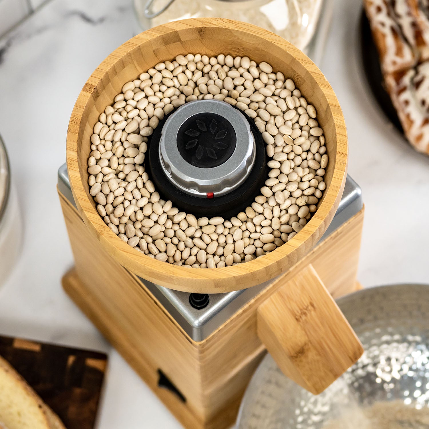 Molino de grano de cosecha reacondicionado - Plata