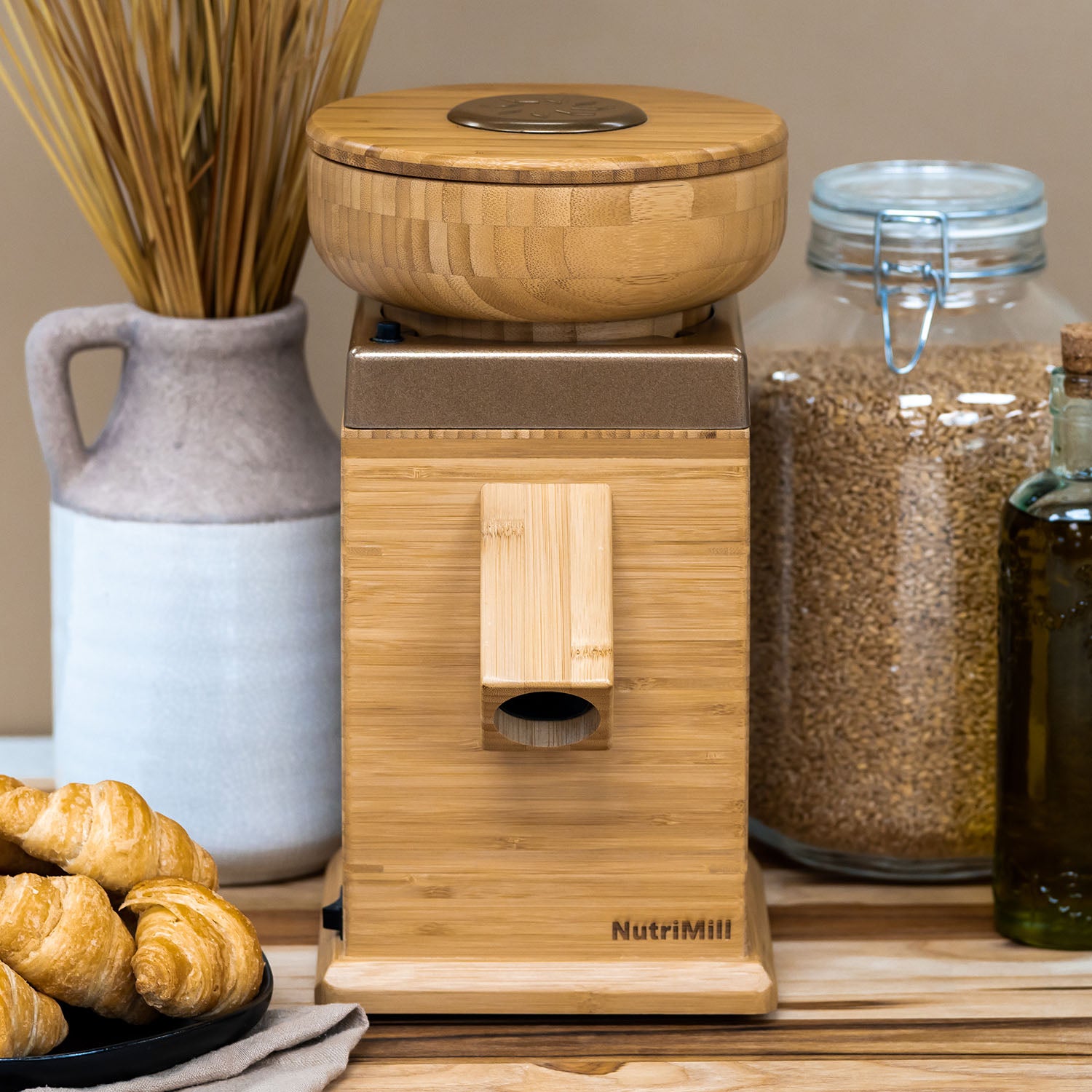 Refurbished Harvest Grain Mill - Gold
