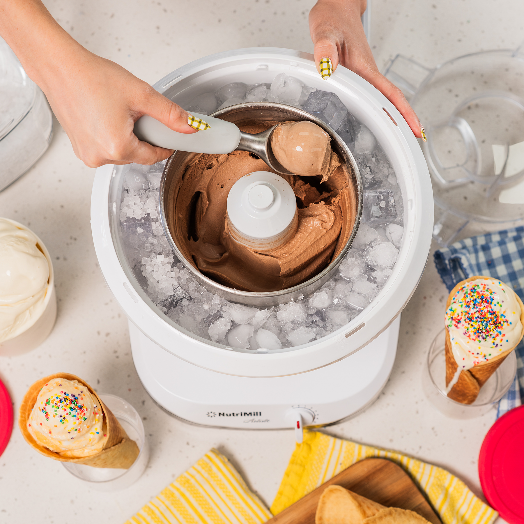 Ice Cream Maker Attachment