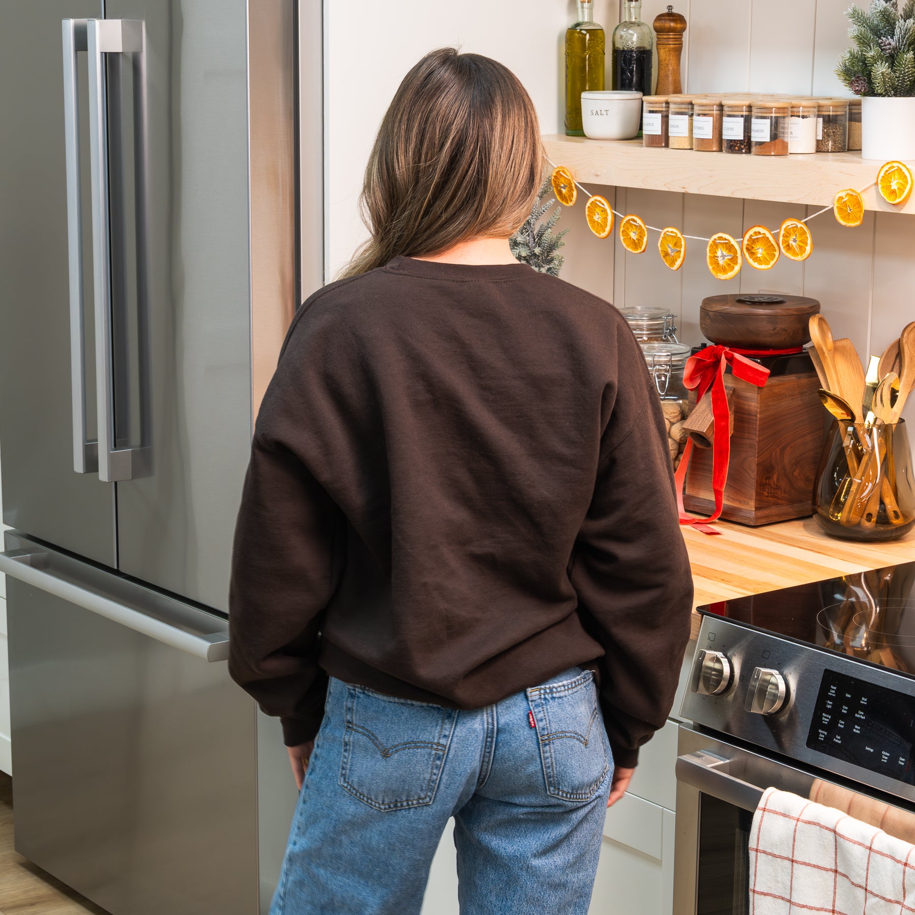 Brown NutriMill Unisex Sweatshirt