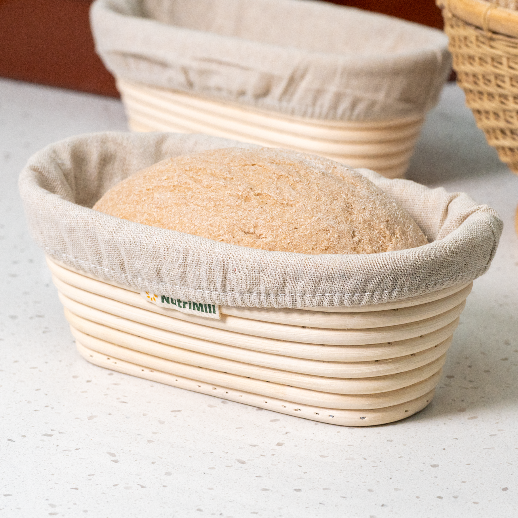 Oval Banneton Baskets - 2 Pack