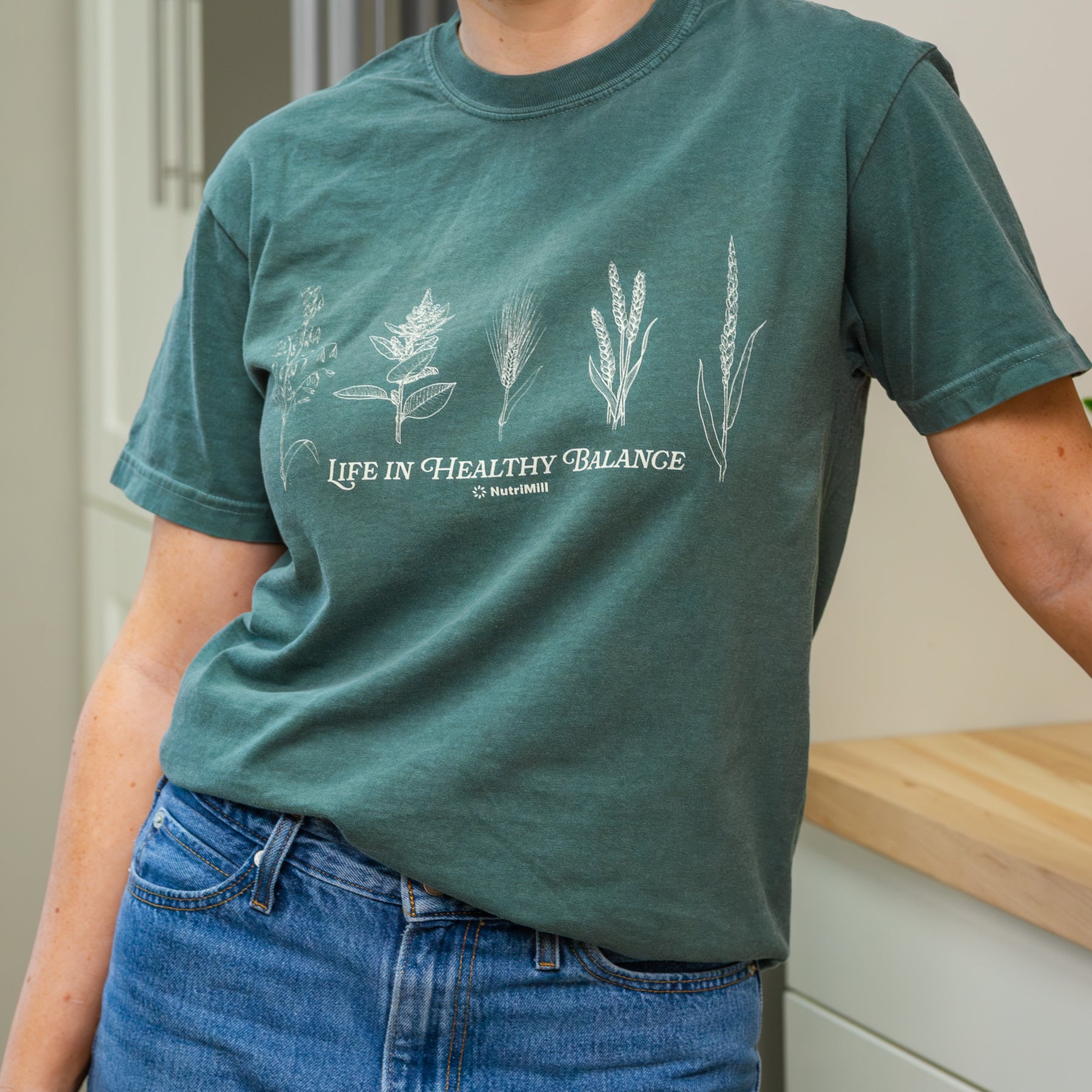 Green Powered by Whole Grains Unisex T-Shirt