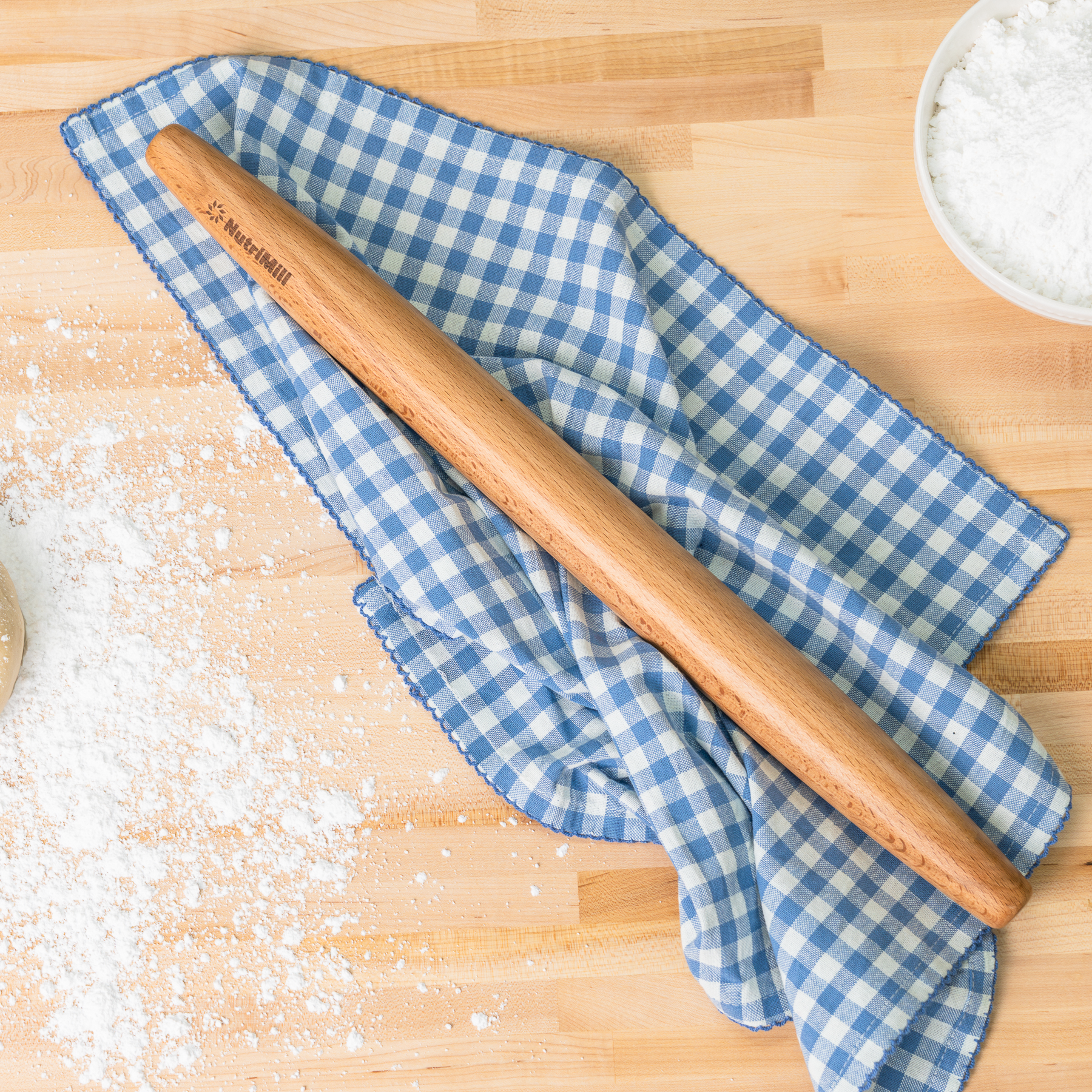 French Rolling Pin - Beechwood