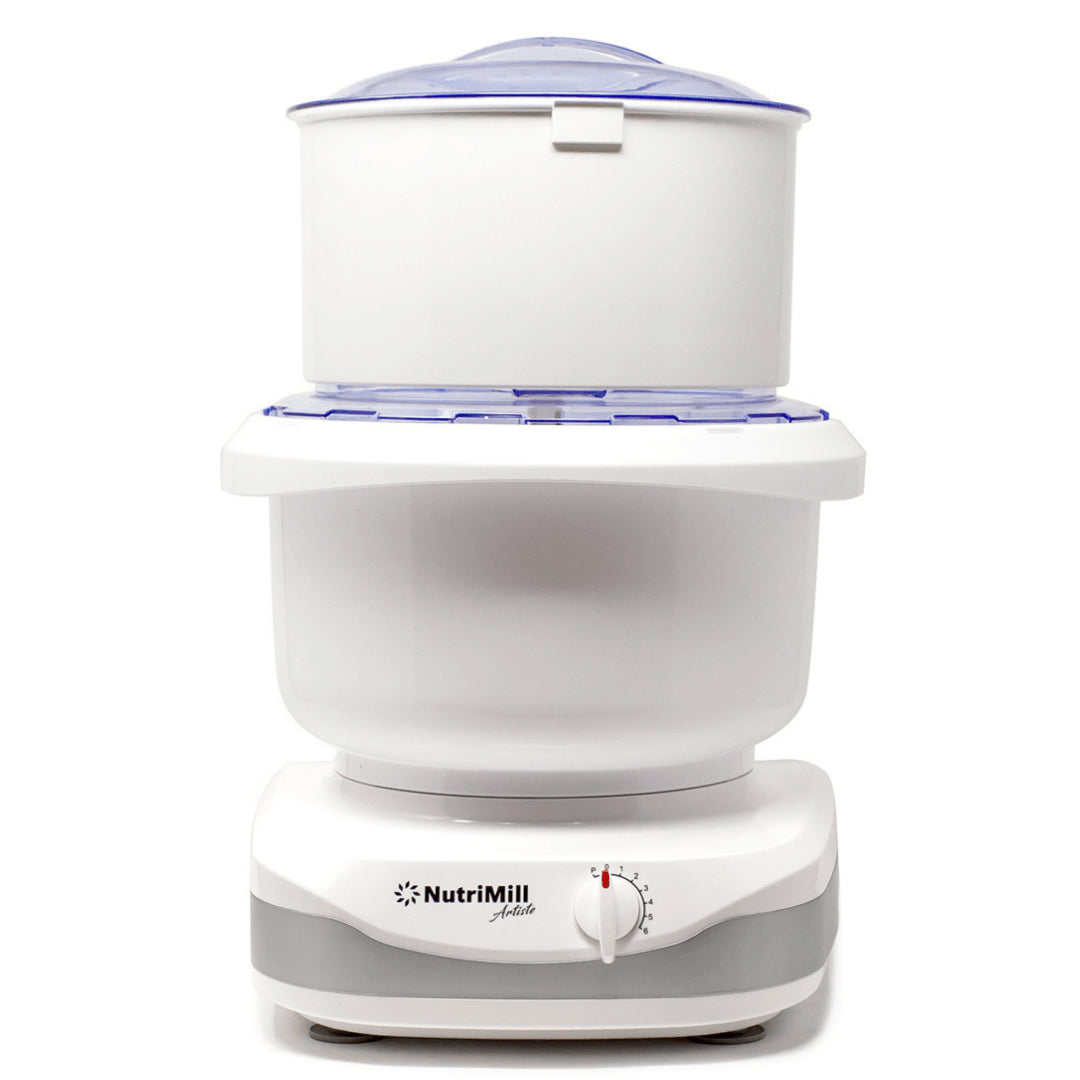 Flour sifter for the NurtiMill Artiste mixer