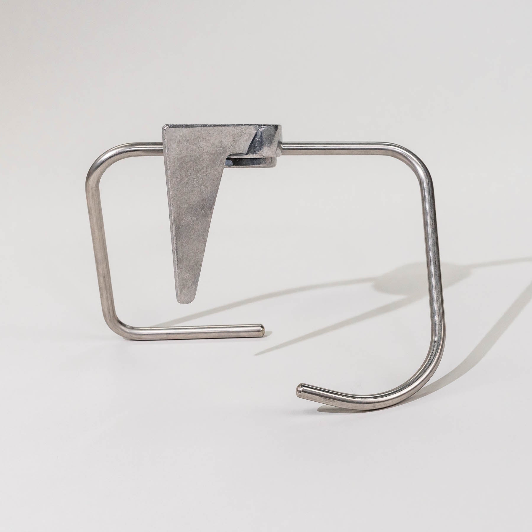 Bosch universal plus dough hook on a grey background