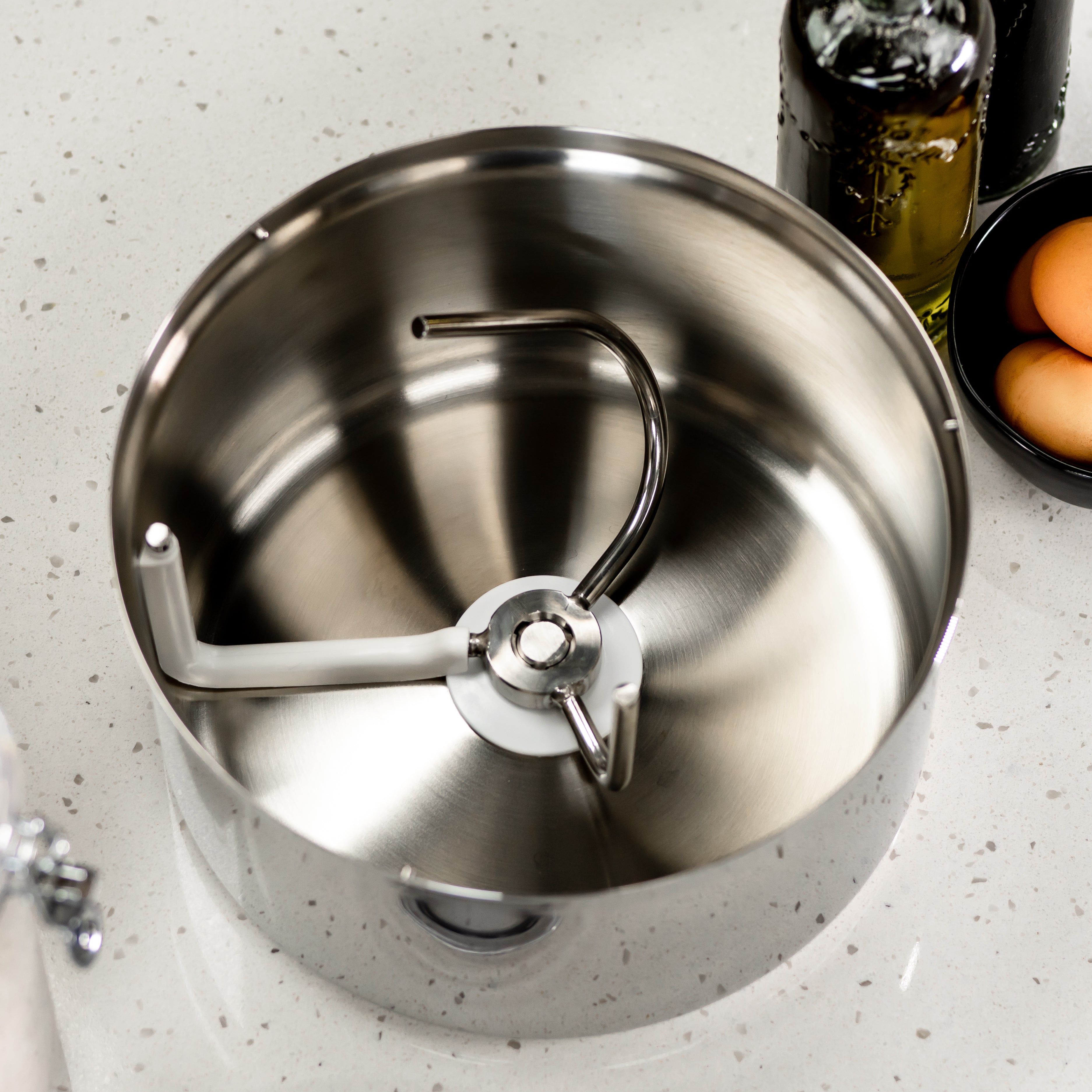 Bottom Drive Stainless Steel Bowl