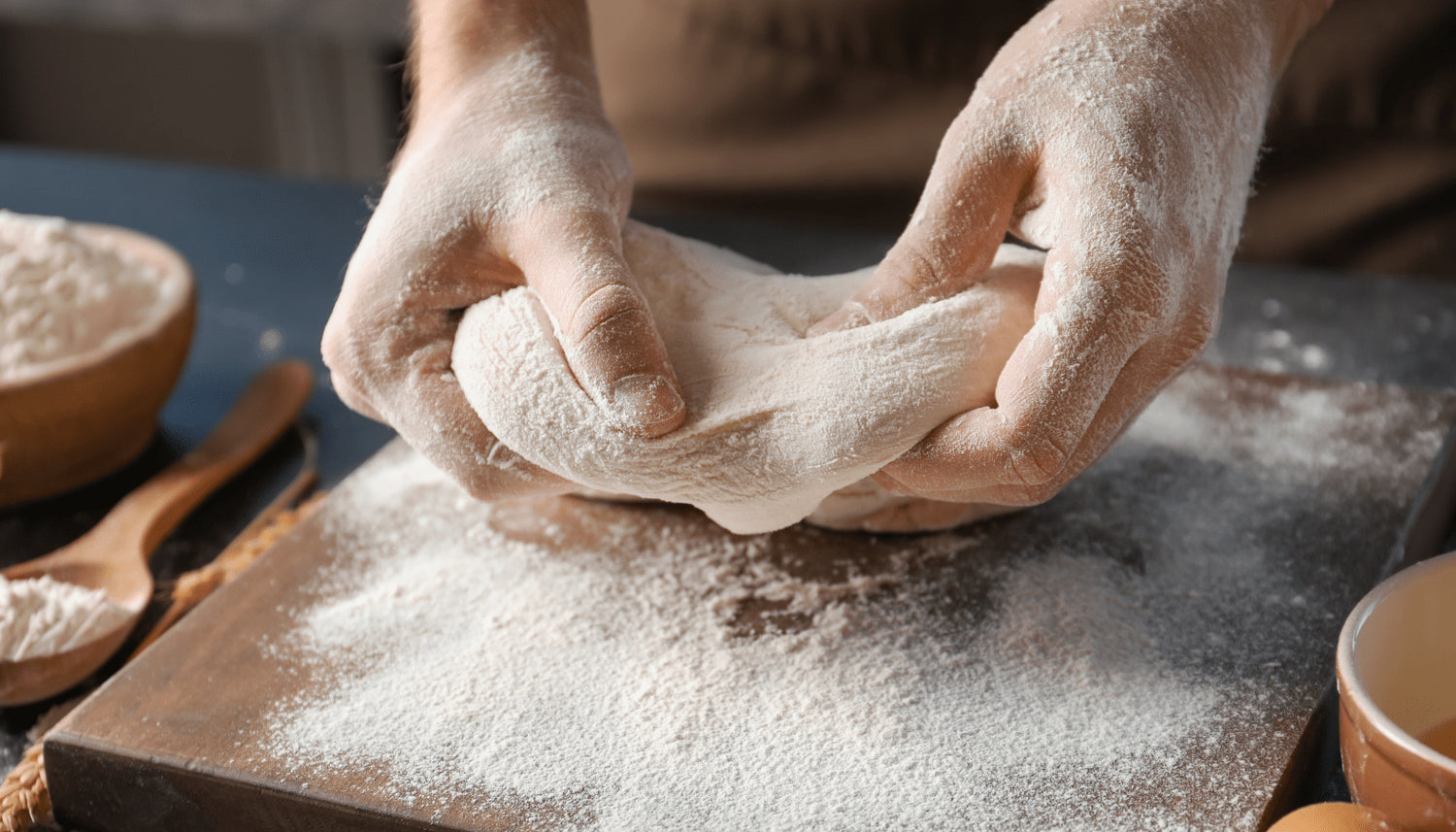 Kneading Whole Wheat Dough by hand