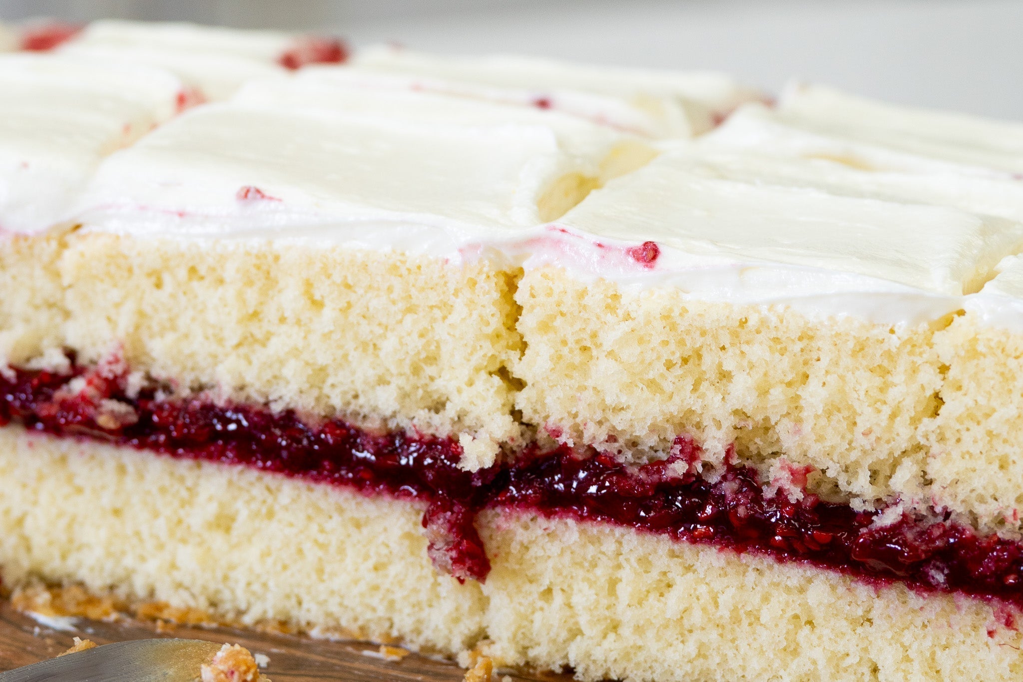 Raspberry Vanilla Cake