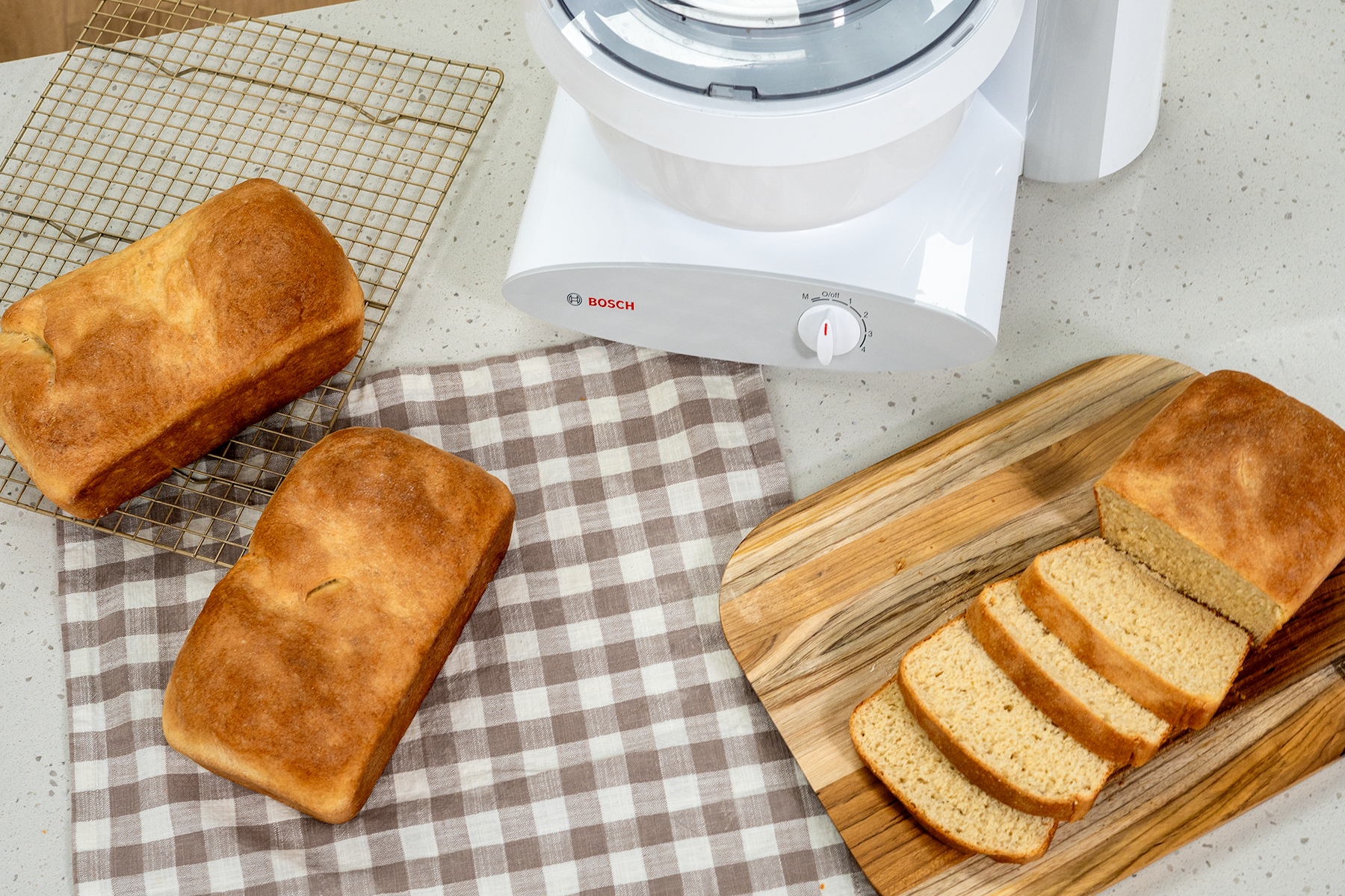 Light & Fluffy Wheat Bread