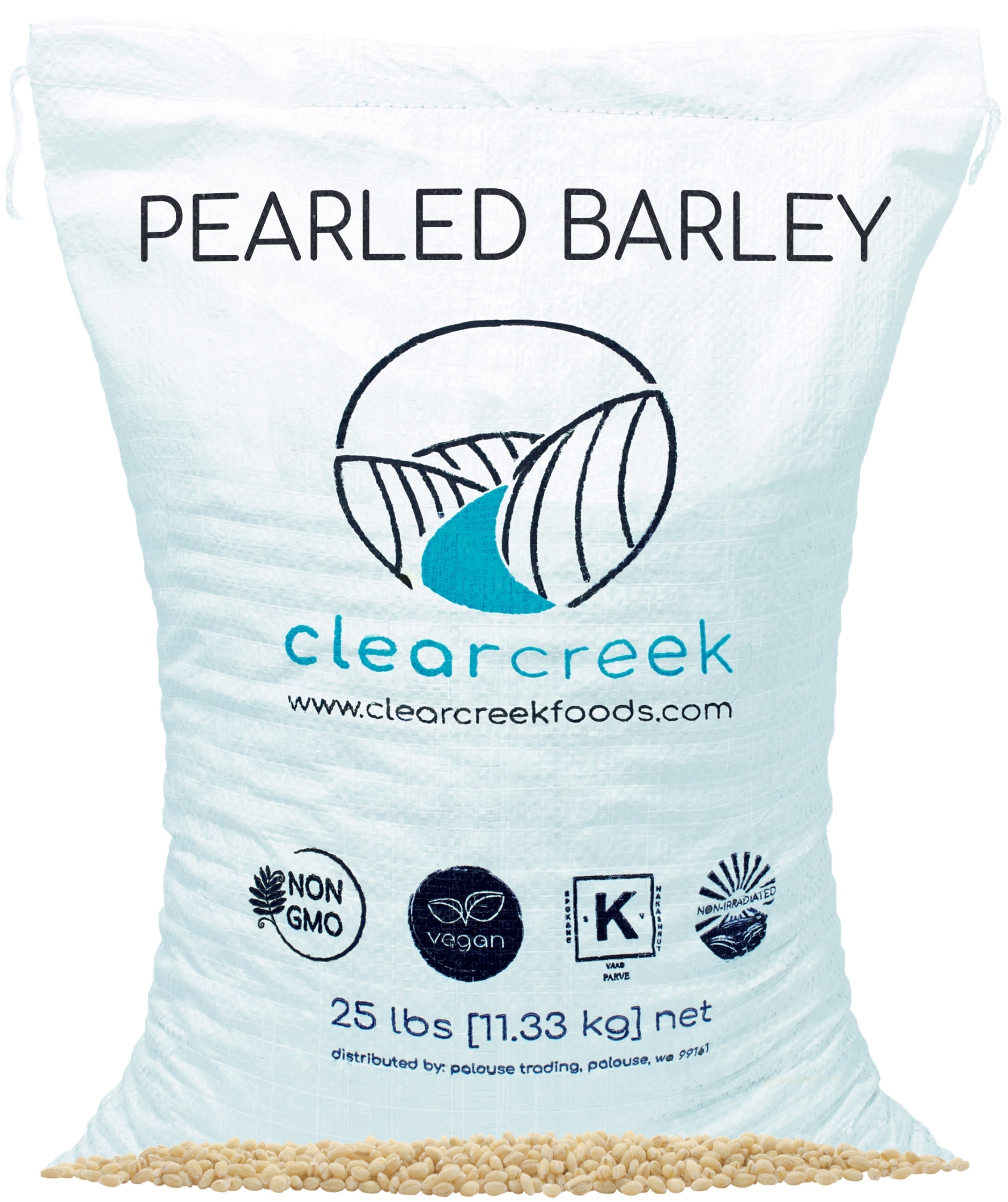 Pearled Barley | 25 LB | Certified Glyphosate Residue Free