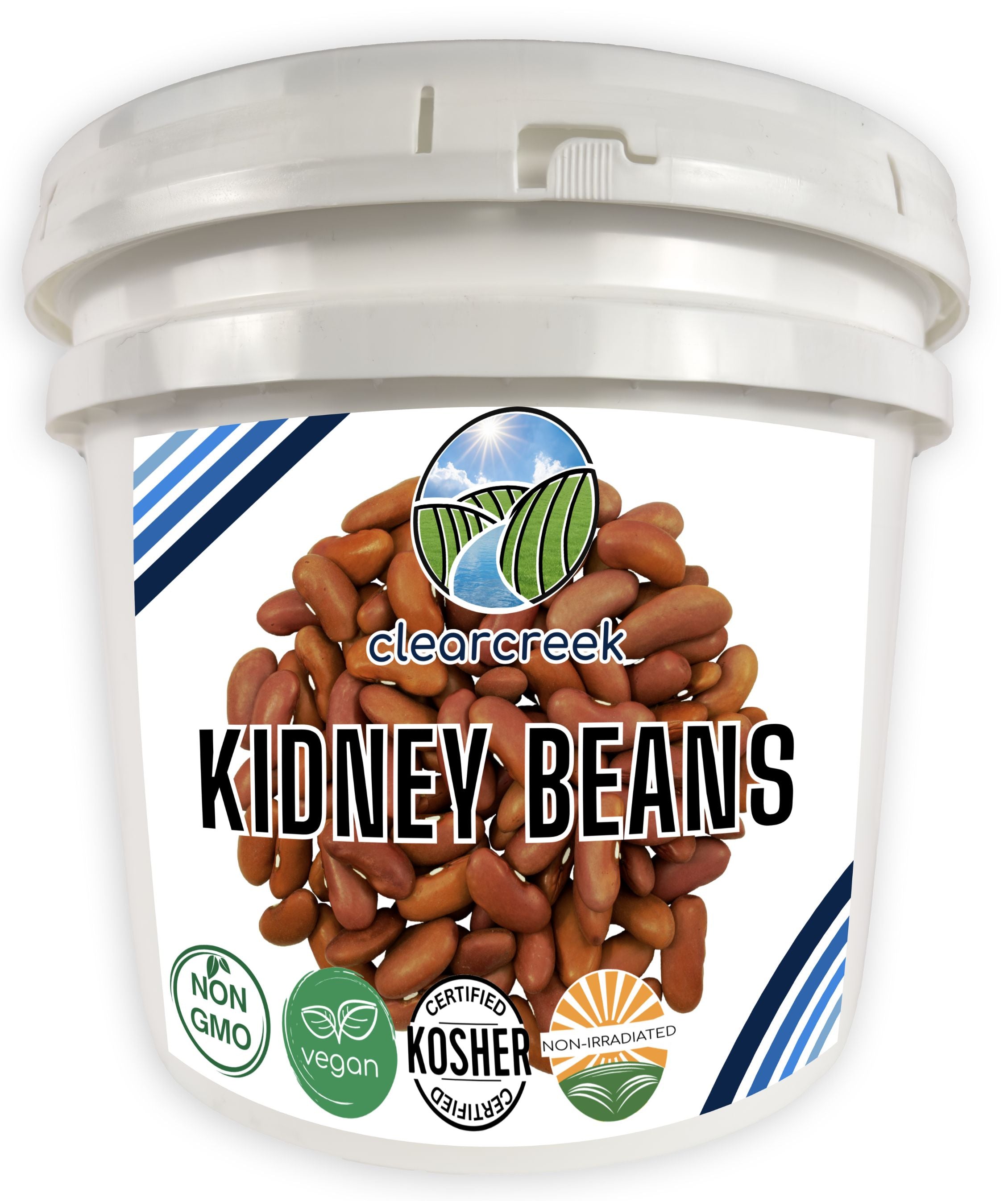 Kidney Beans | 25 LBS Bucket | Certified Glyphosate Residue Free