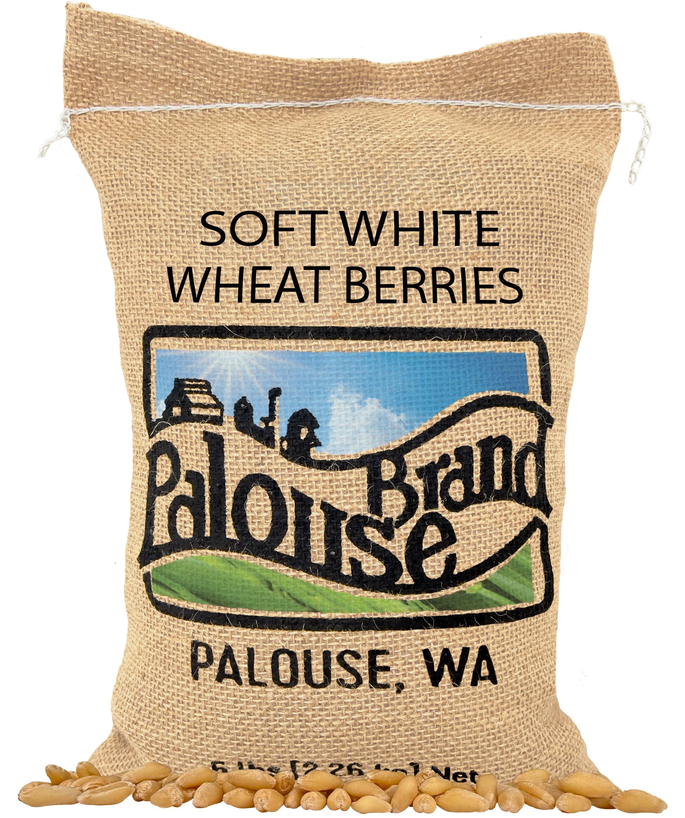 Soft White Wheat | 5 LB | Certified Glyphosate Residue Free