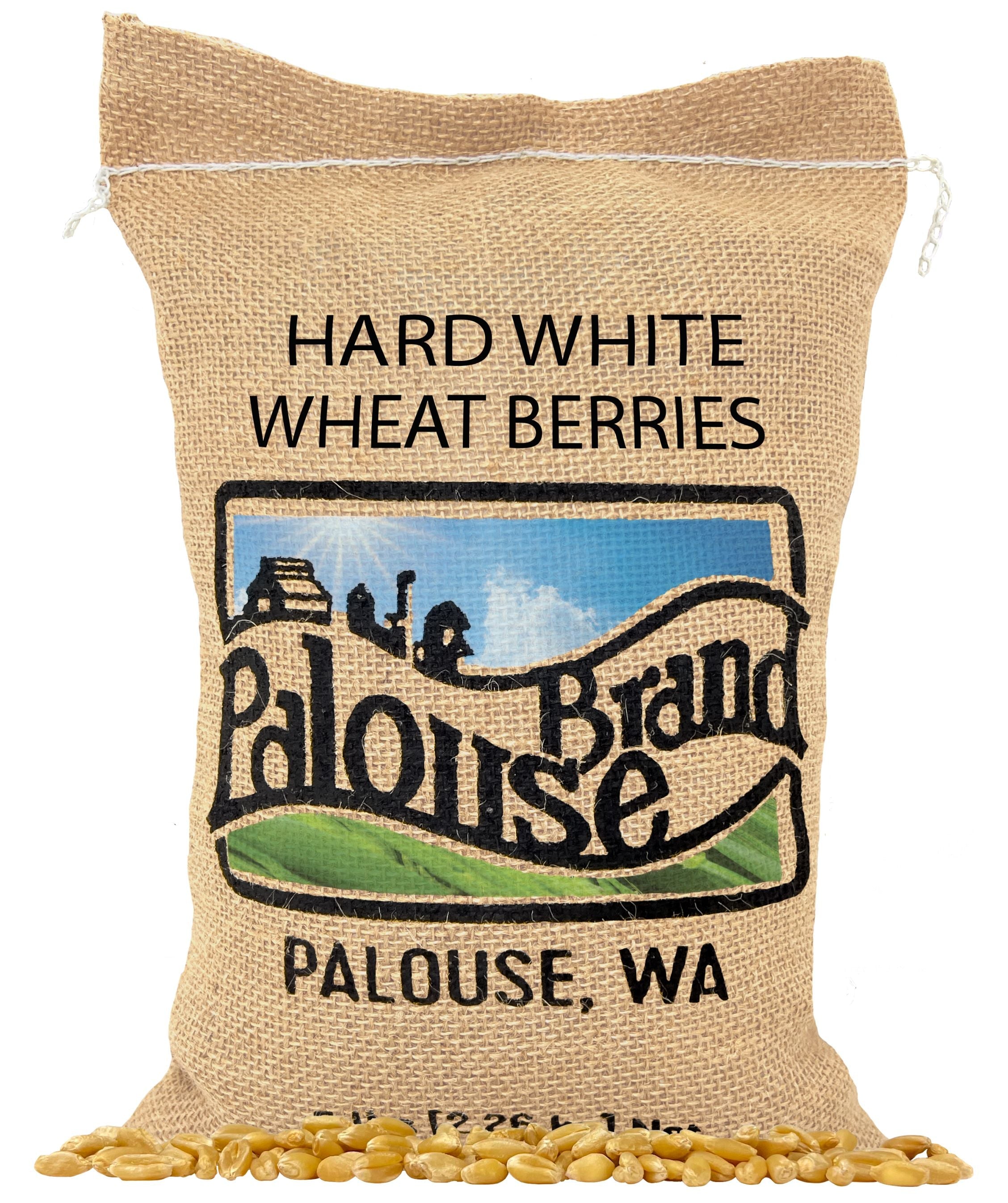Hard White Wheat | 5 LB | Certified Glyphosate Residue Free