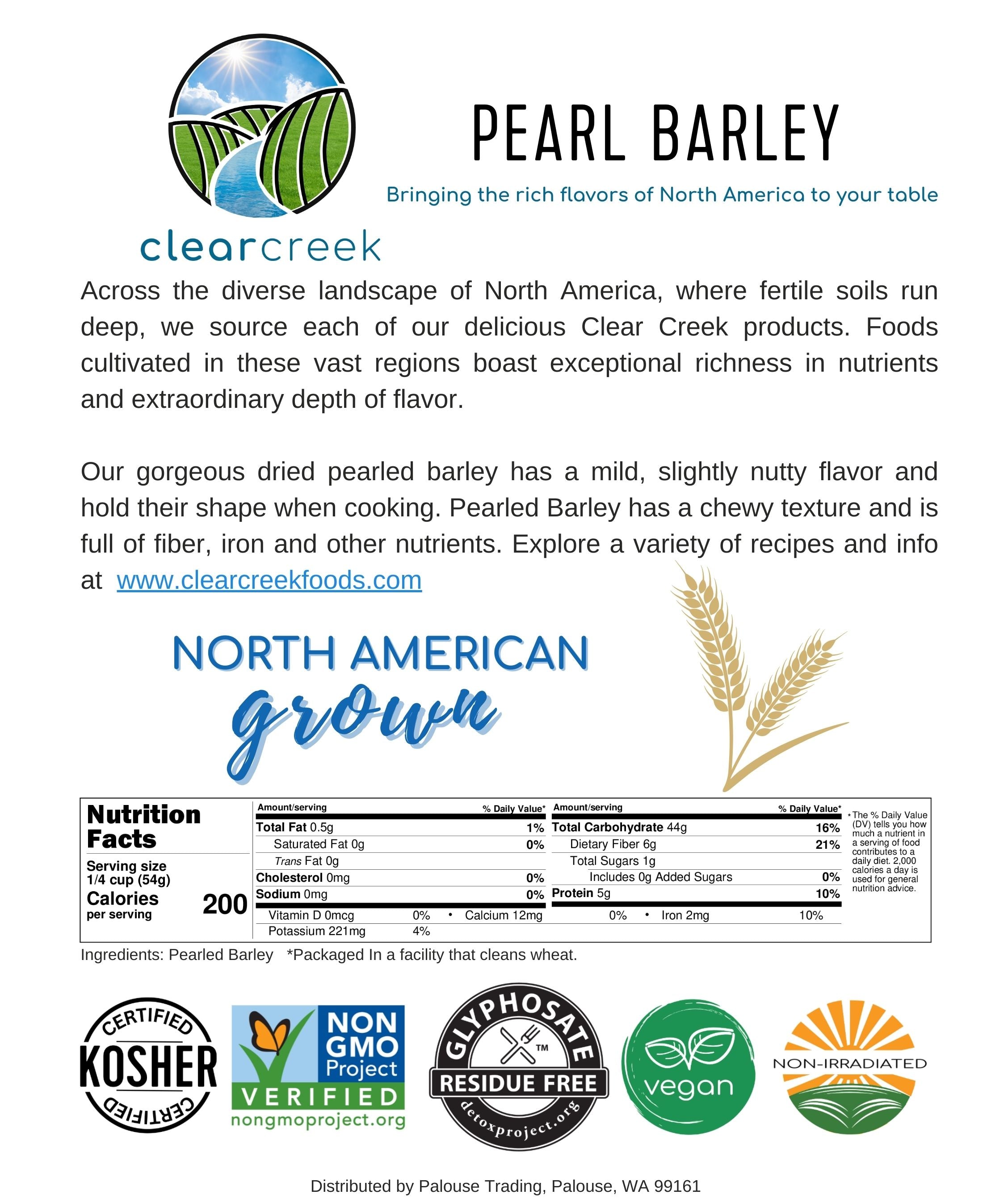Pearled Barley - 4 lb
