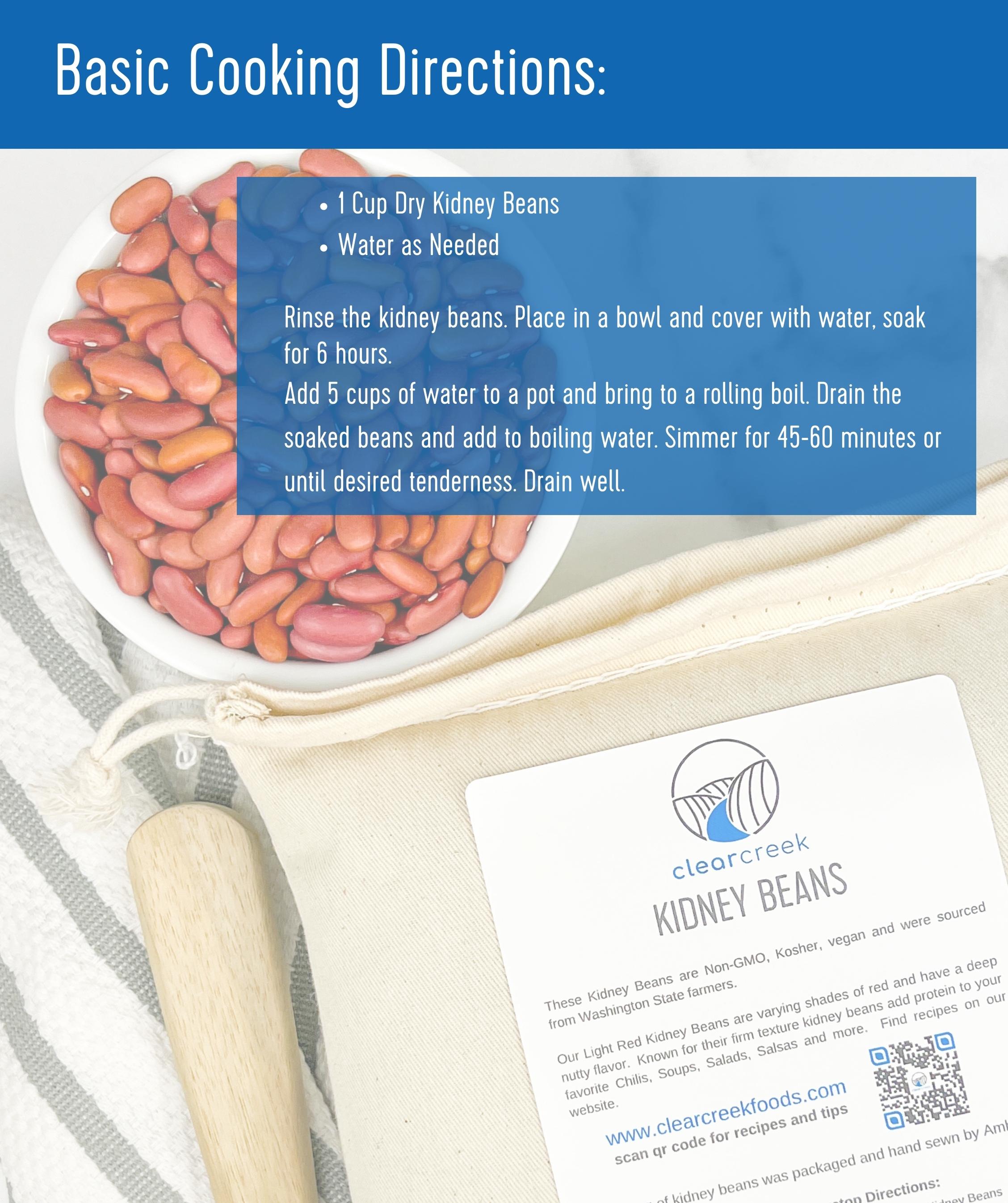 Kidney Beans | 25 LBS Bucket