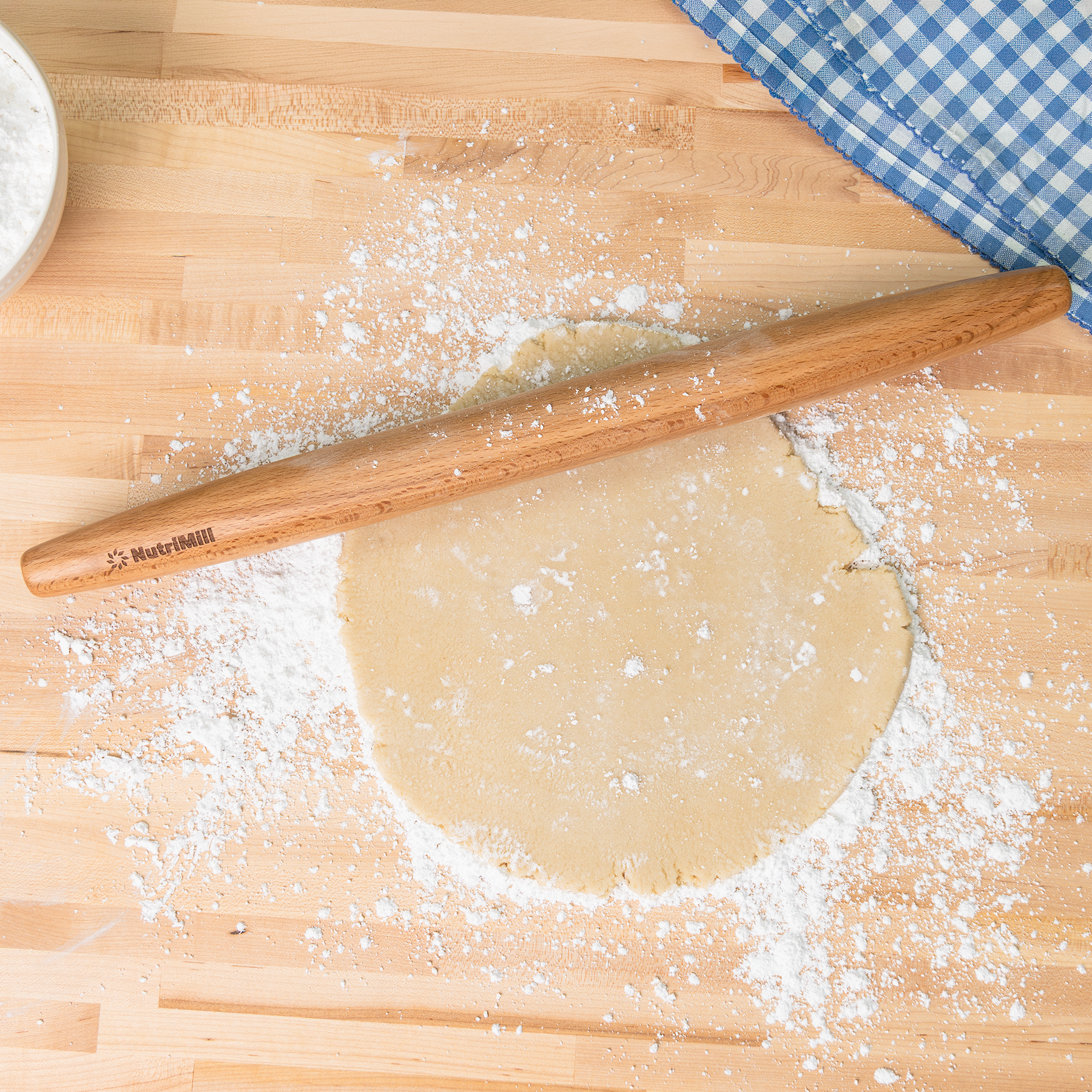 French Rolling Pin - Beechwood