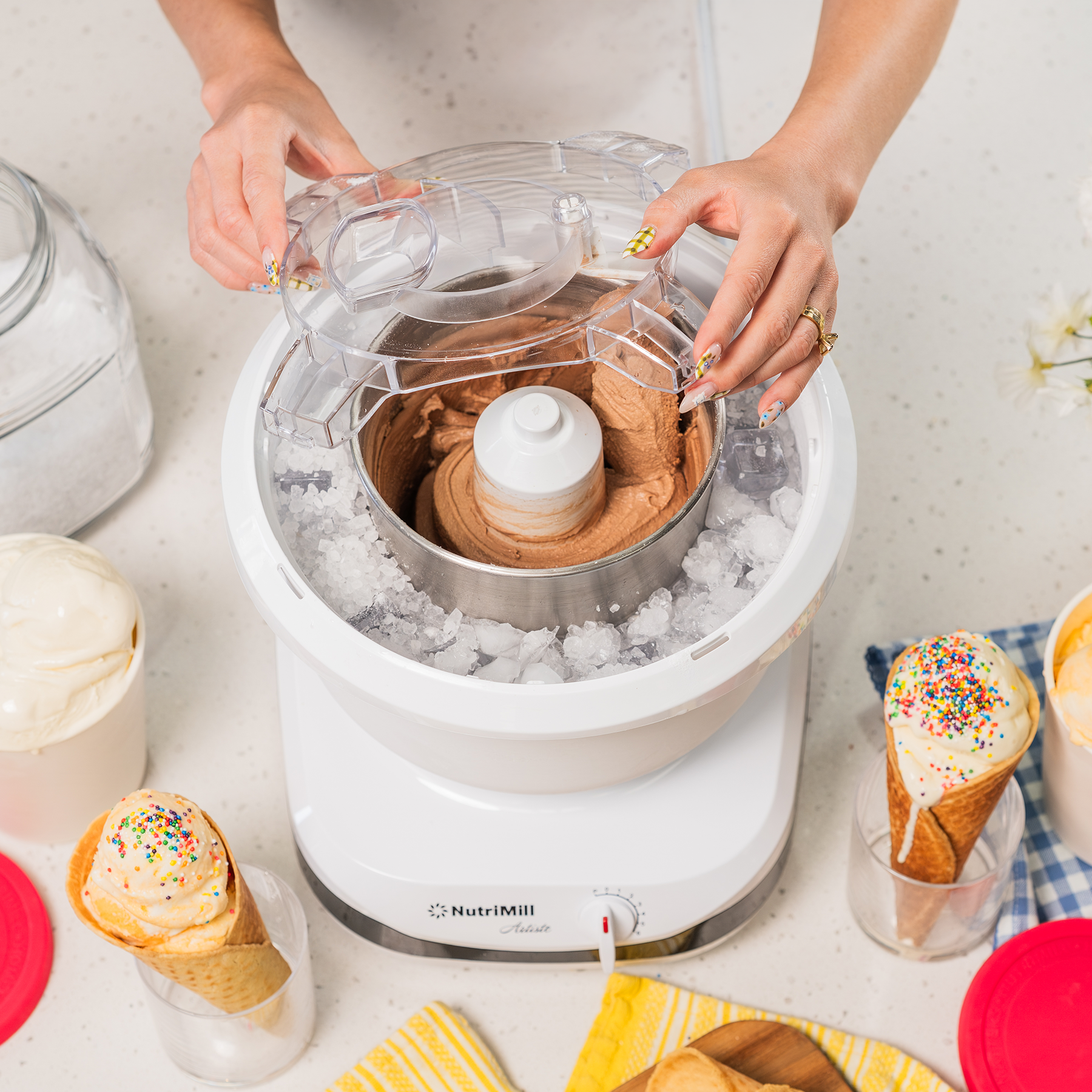 Ice Cream Maker Attachment