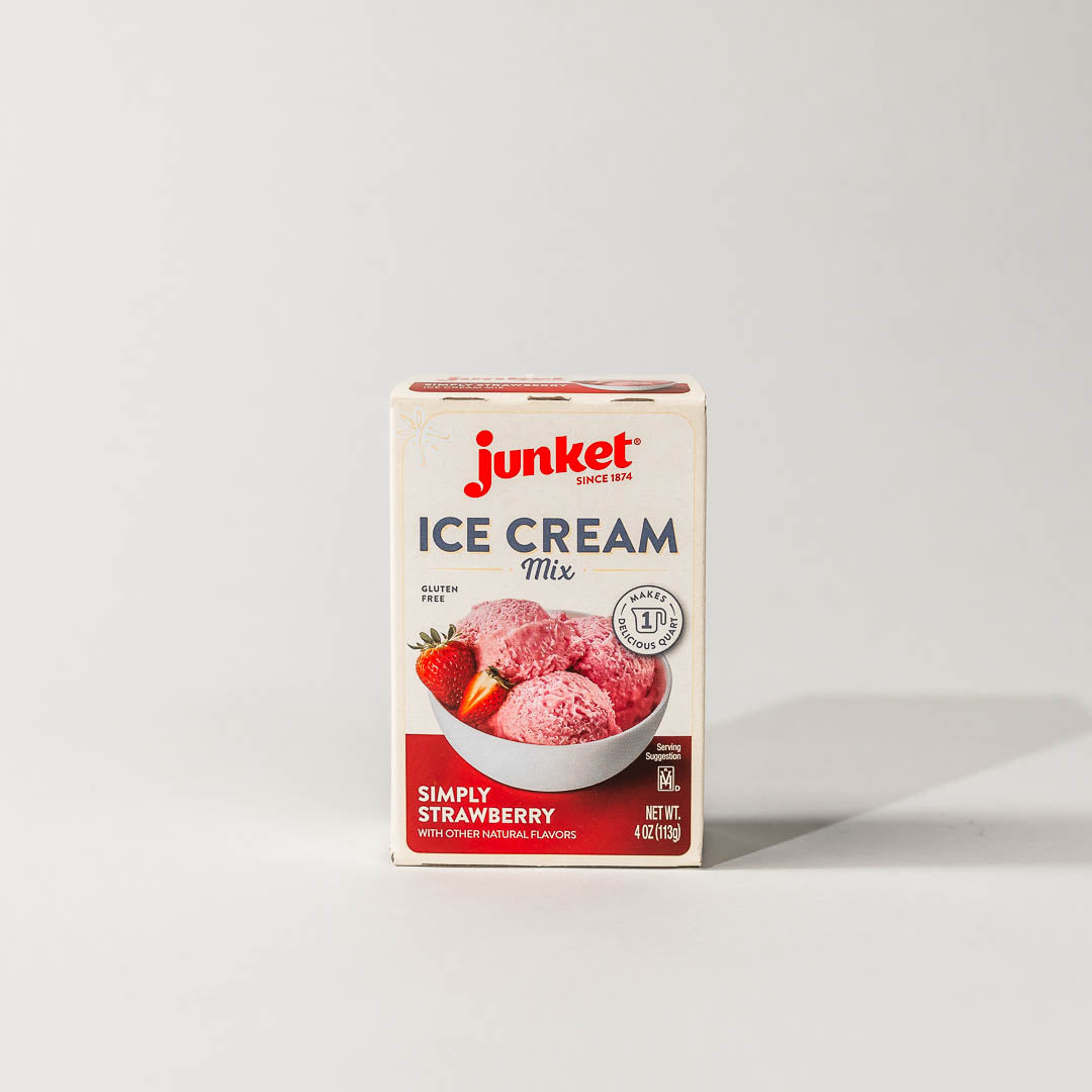 Mezcla de helado de fresa Simply - Caja de 12