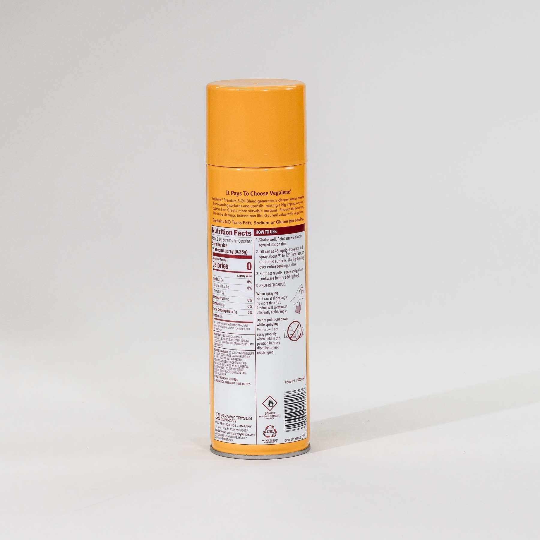 Spray de liberación de alimentos premium - 21 oz - Caja de 6