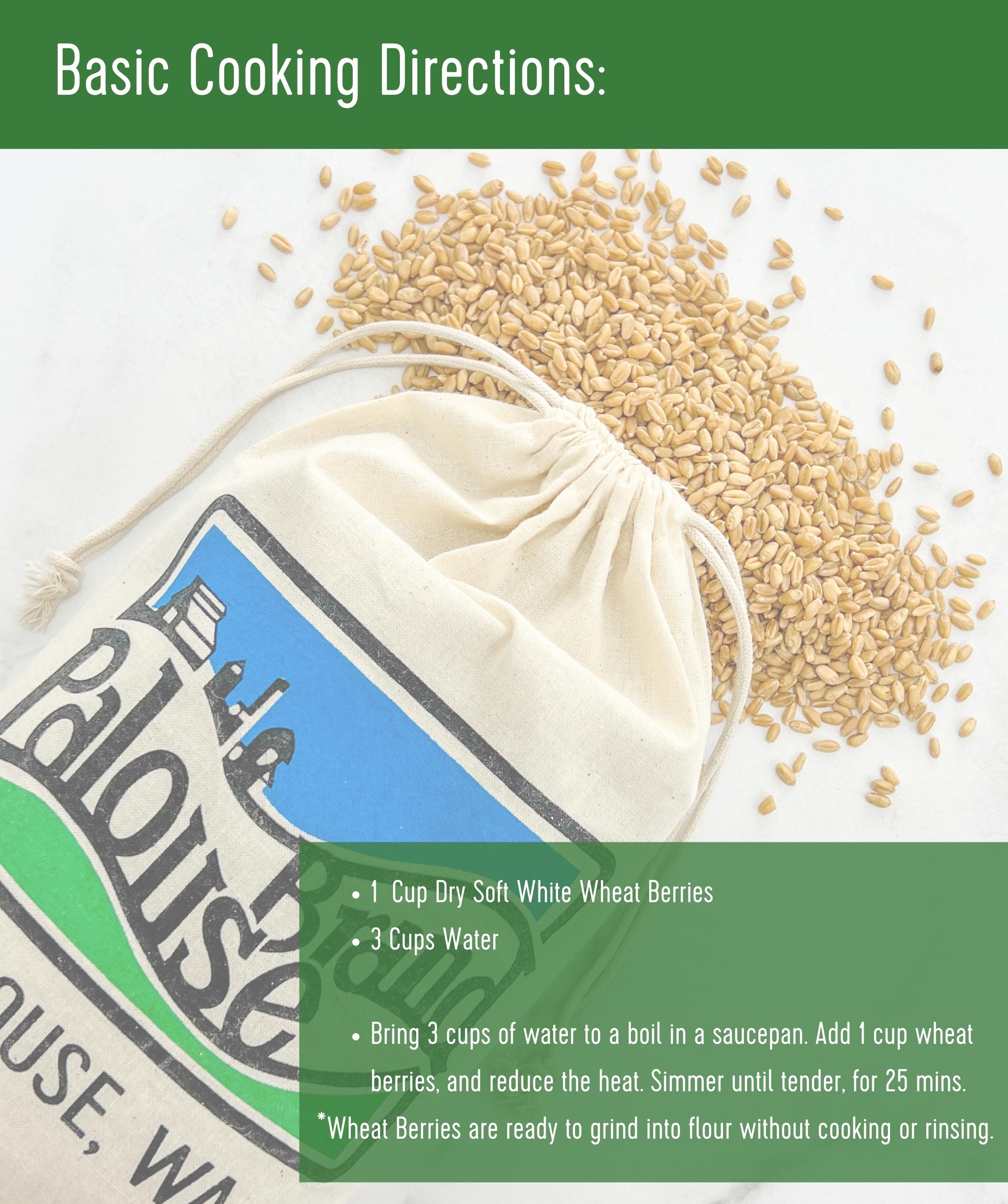 Soft White Wheat Bundle | 100 LB