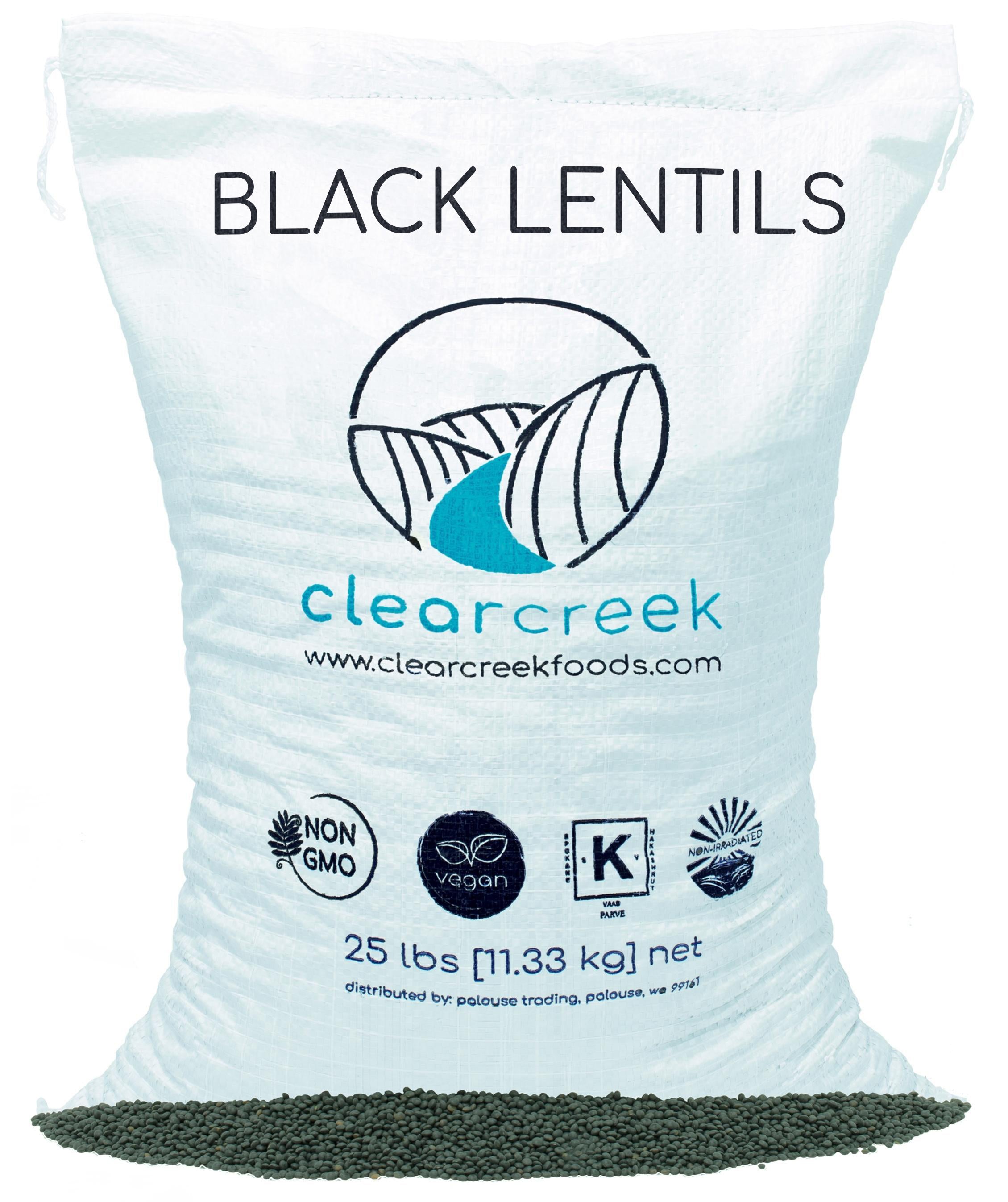 Beluga Lentils | 25 LB