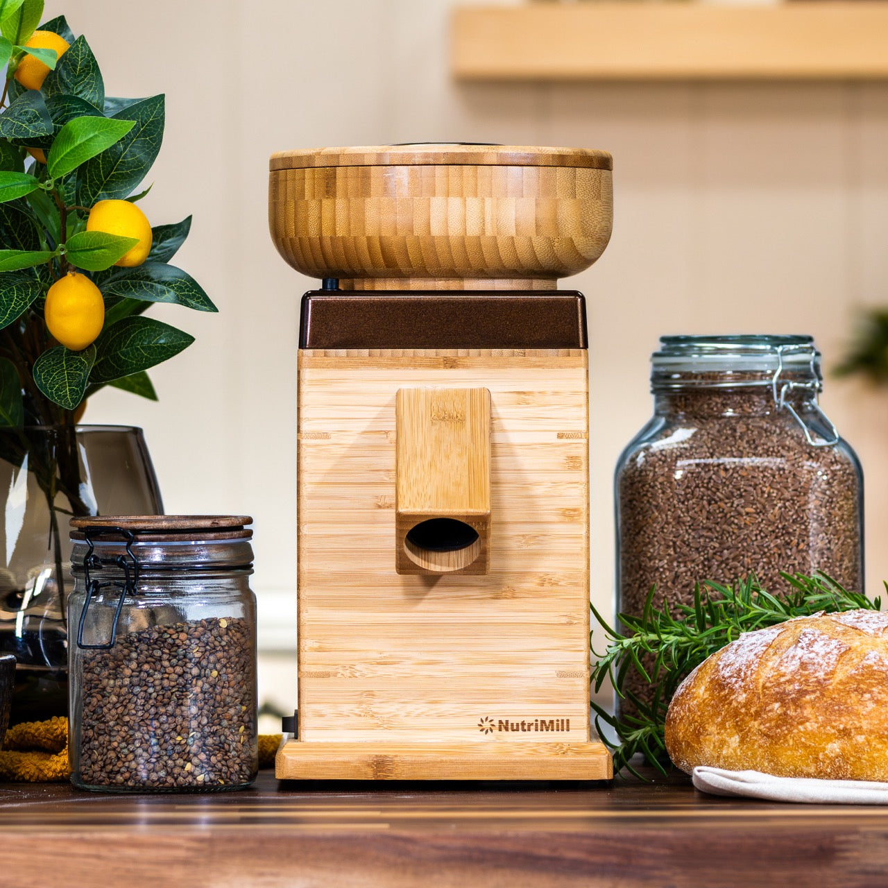 Refurbished Harvest Grain Mill - Bronze