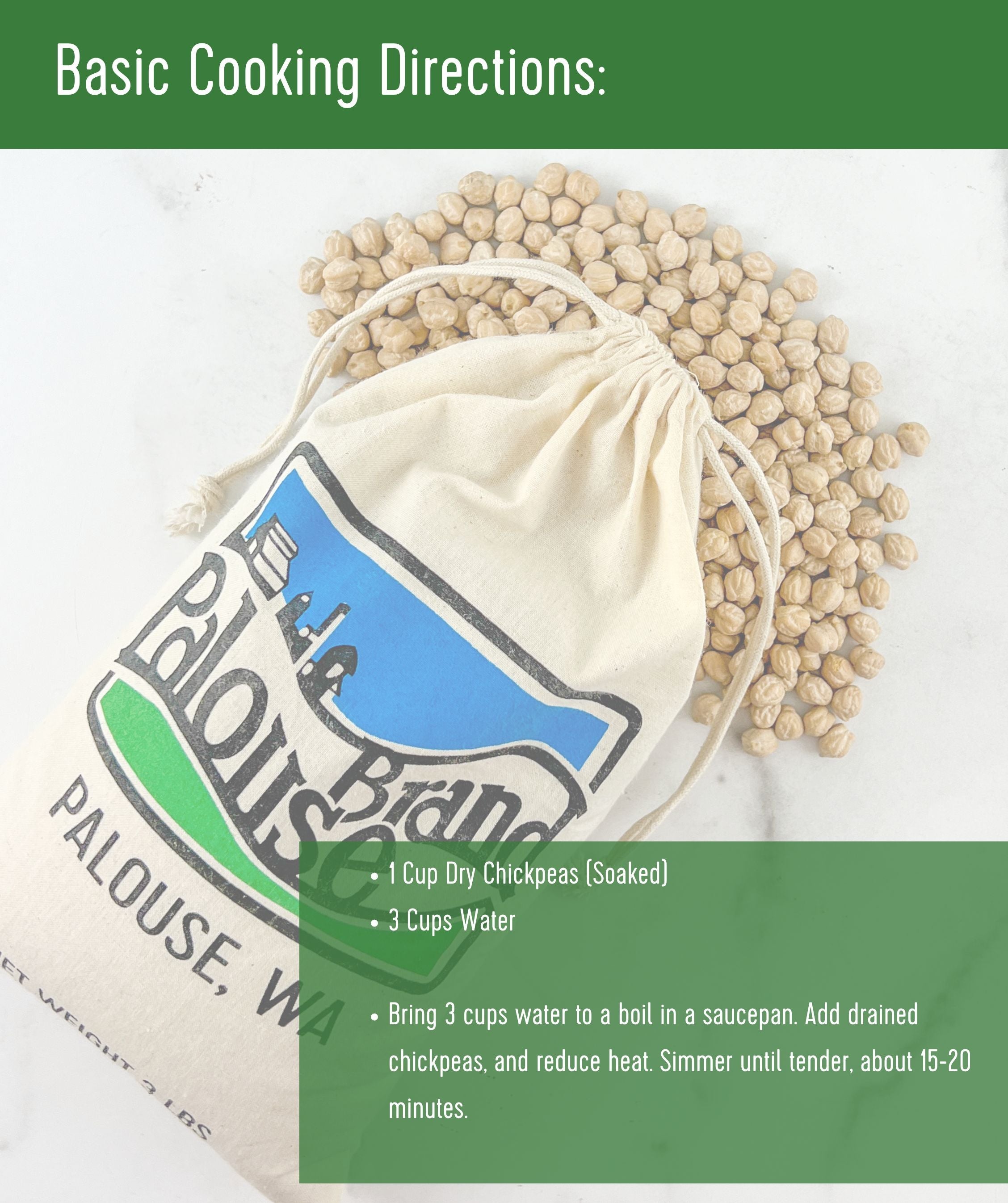 Chickpeas | 25 LB Bucket