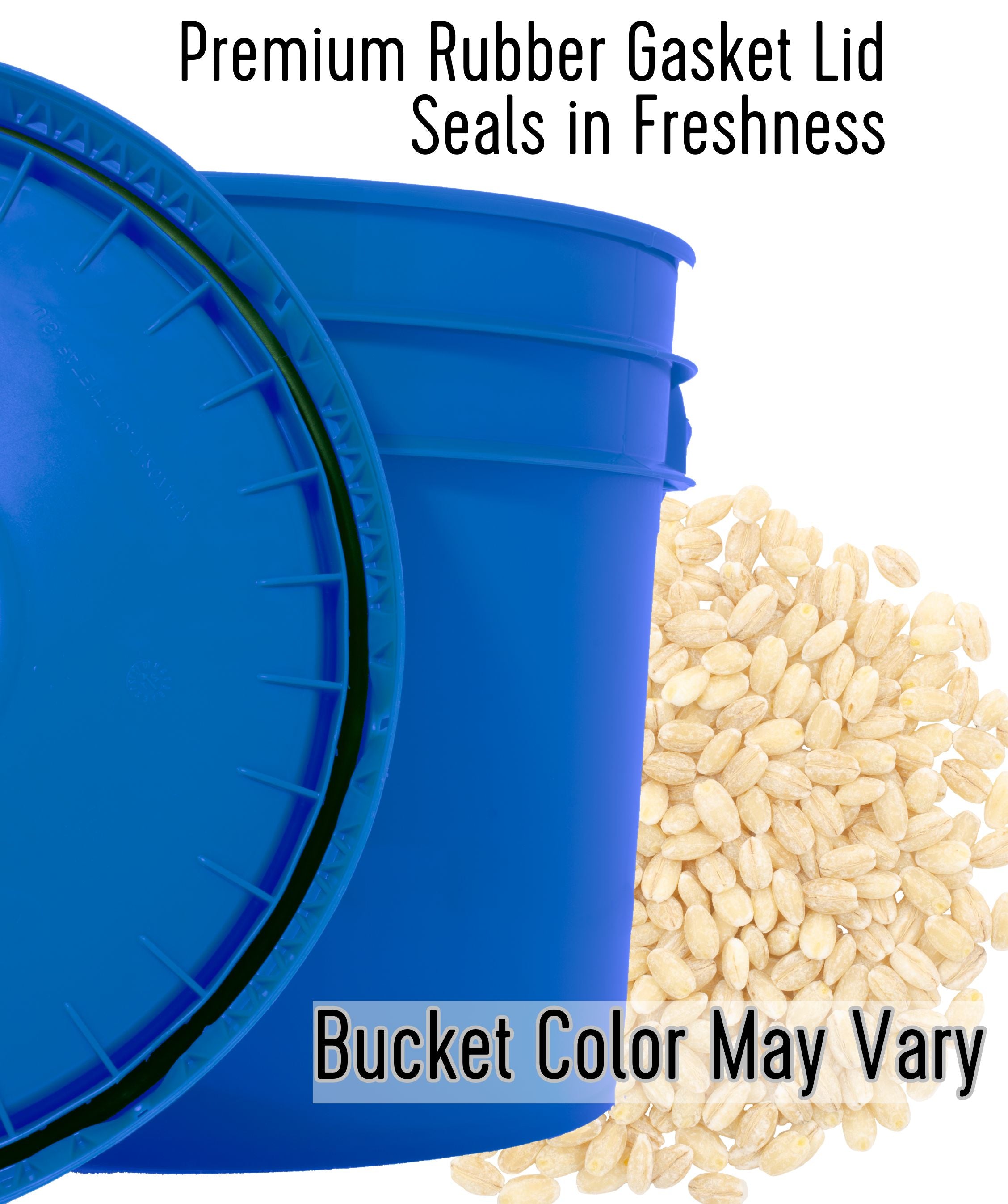 Pearled Barley | 25 LB Bucket | Certified Glyphosate Residue Free