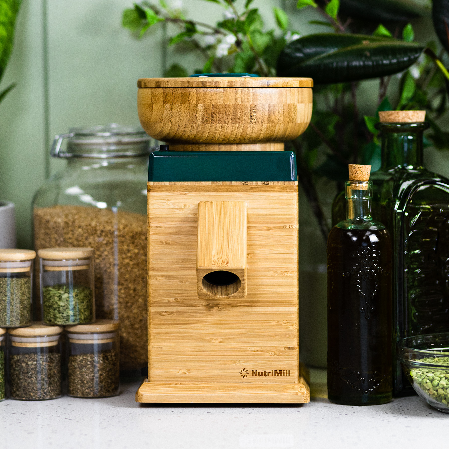 Harvest Grain Mill - Green