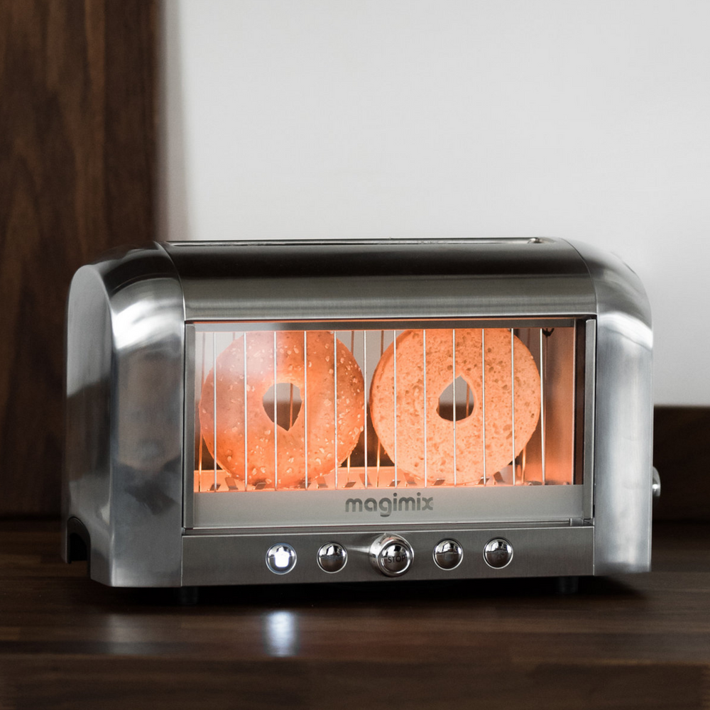 Magimix Vision Toaster - Chrome | See Bread Toast