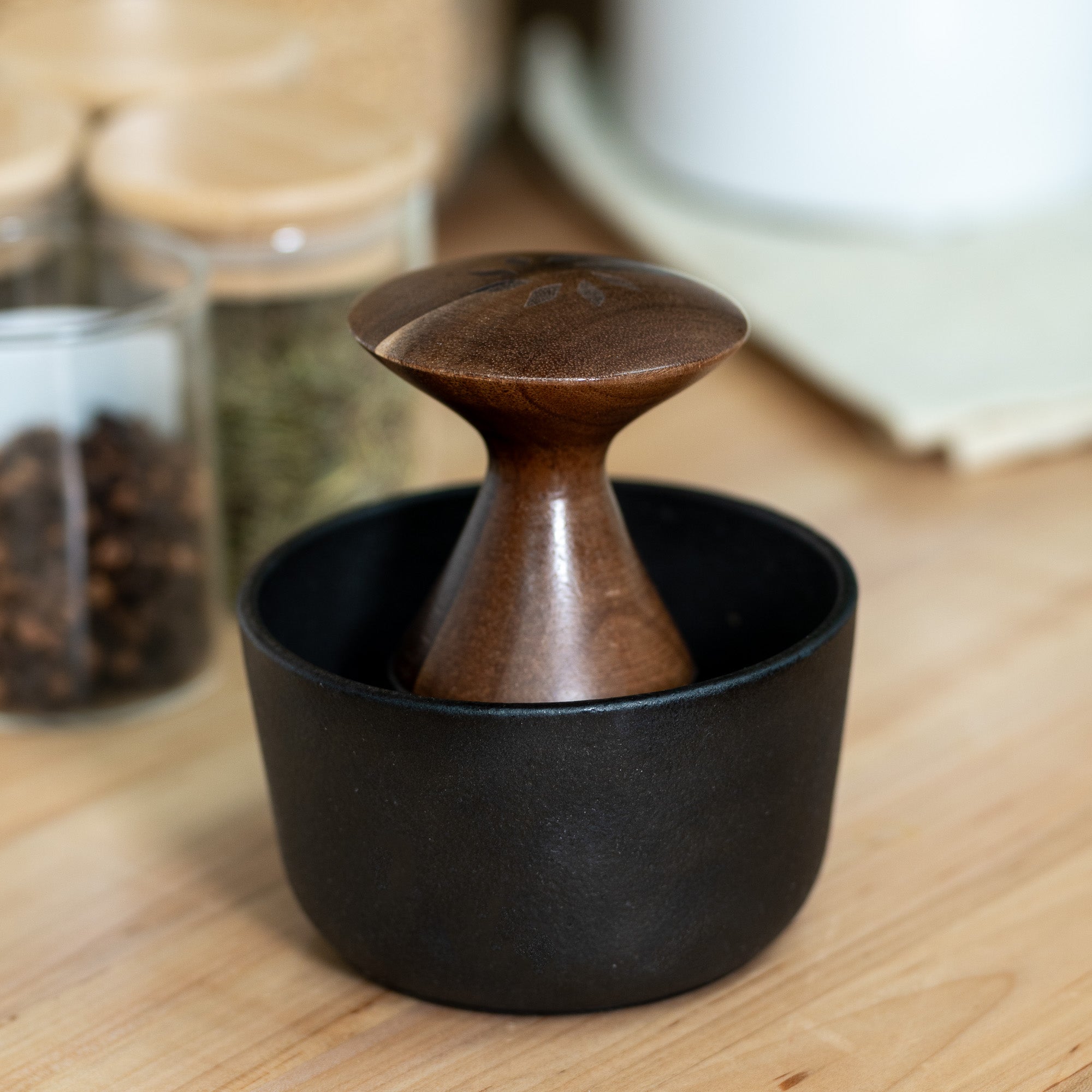 Cast Iron Mortar & Pestle