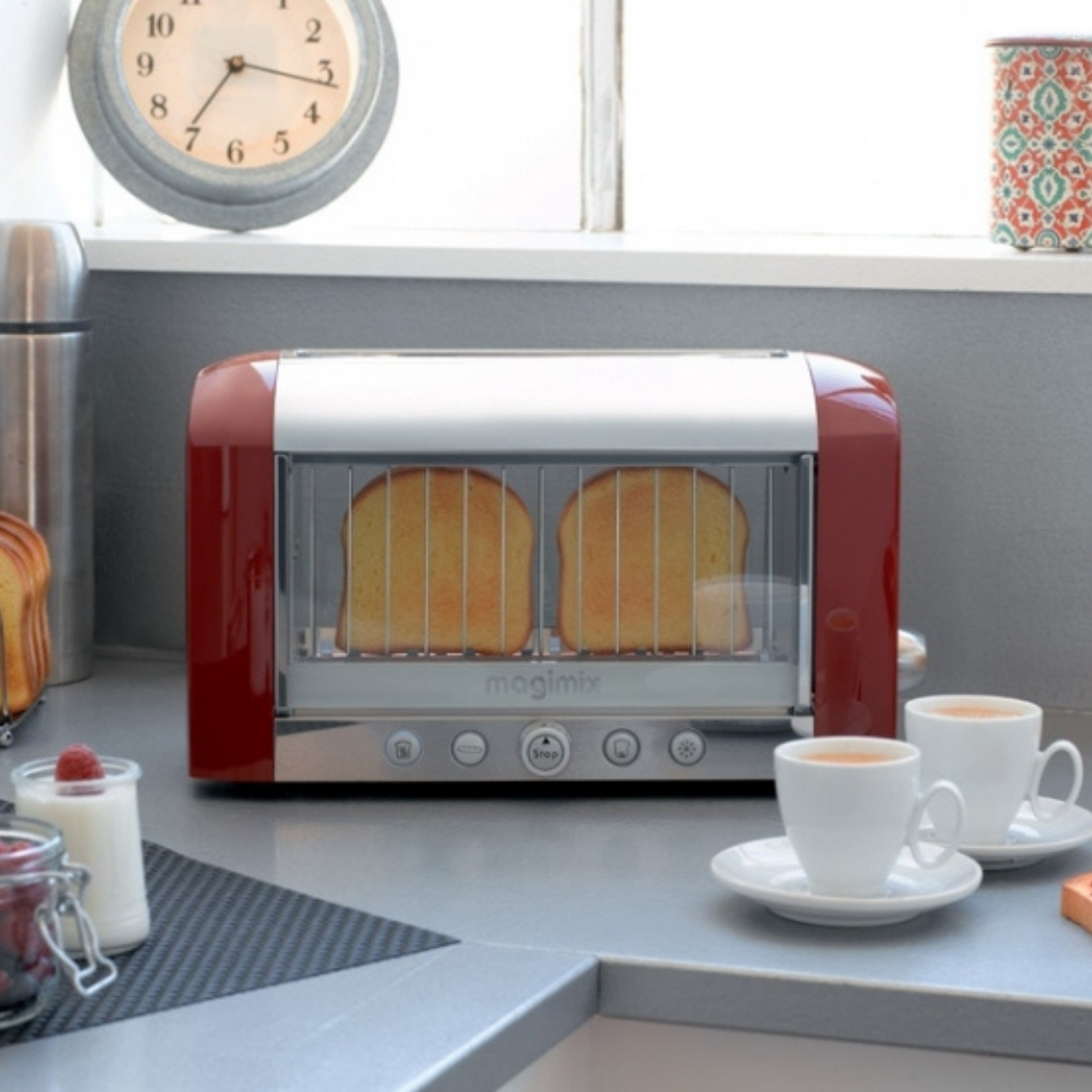 Vision Toaster - Red