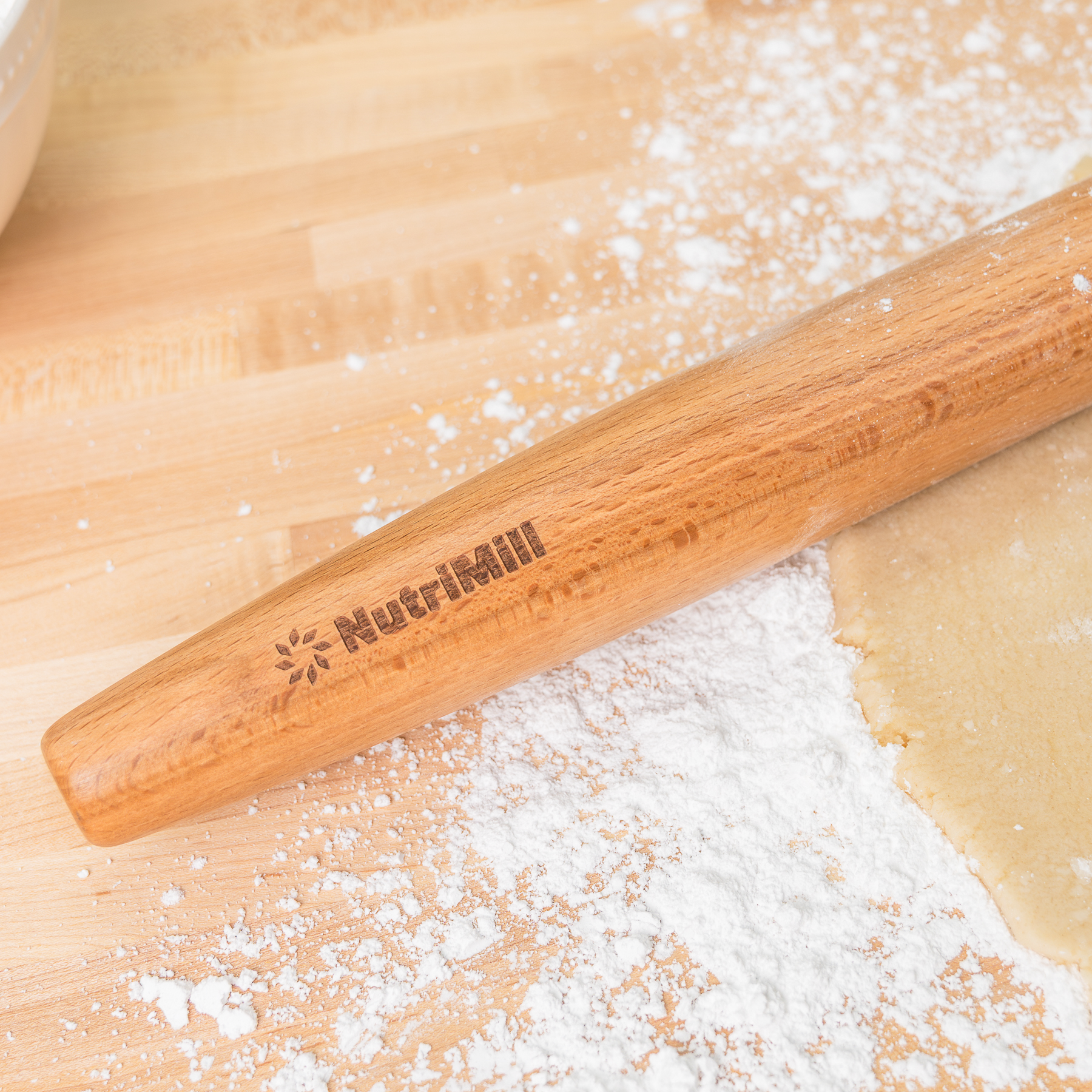 French Rolling Pin - Beechwood