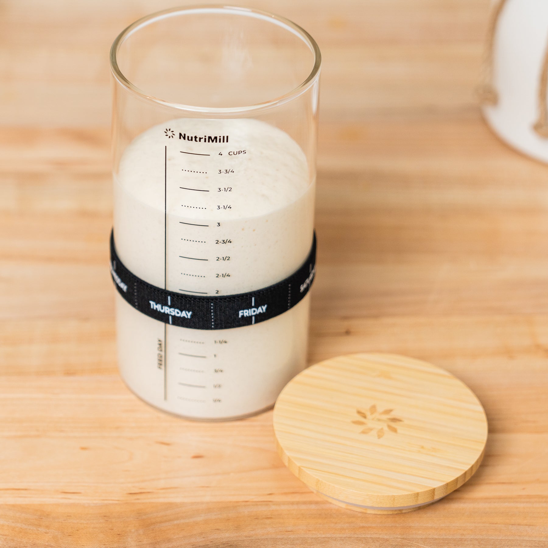 Sourdough Starter Jar - 1 Quart