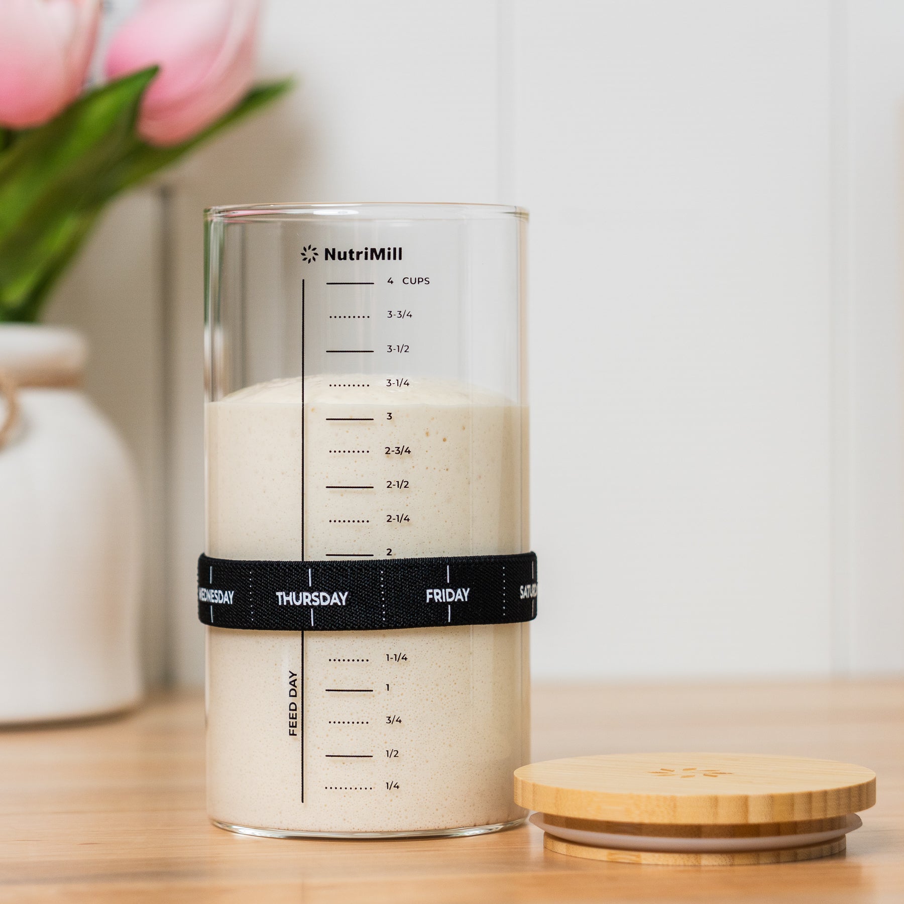 Sourdough Starter Jar - 1 Quart