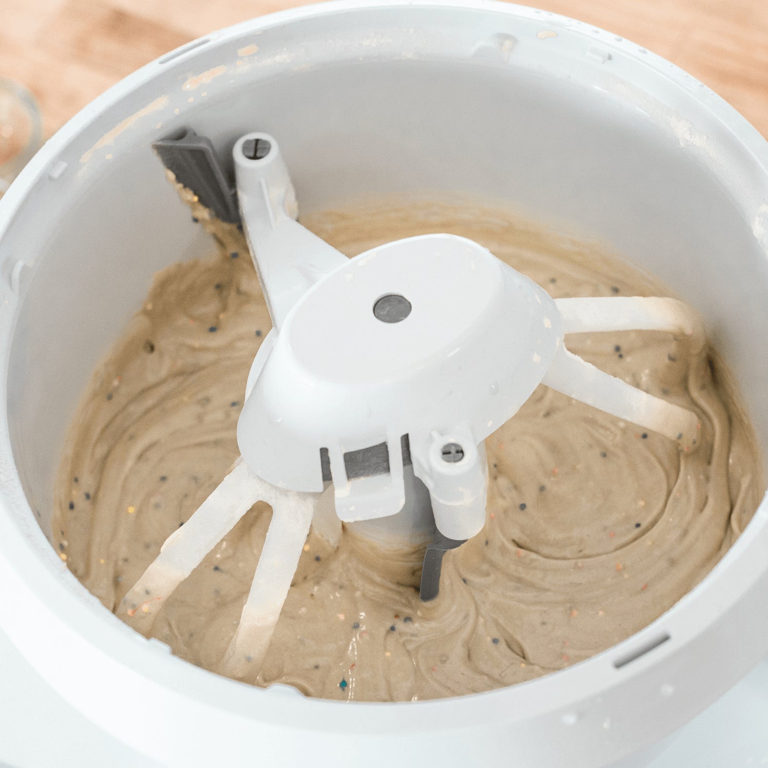 Branded Bowl Scraper // Central Milling // Baking Tools
