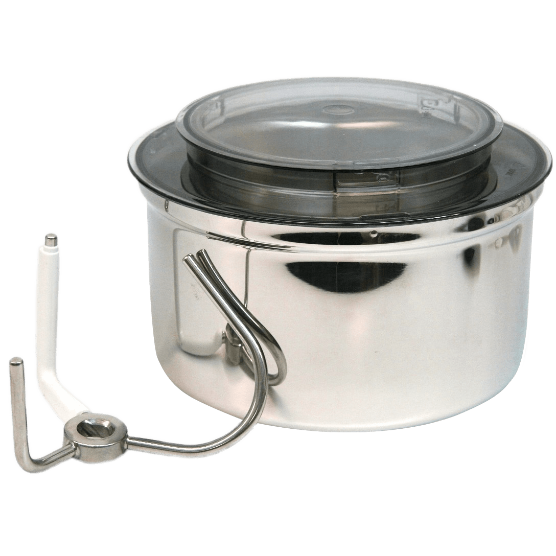 Stainless Steel Bowl Attachment for bosch and nutrimill stand mixers